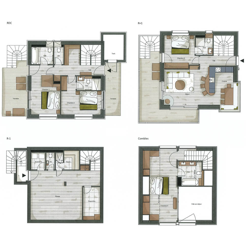 plan Chalet L