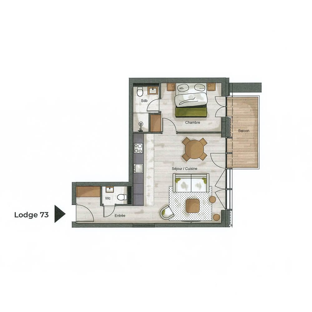 plan Appartement 73